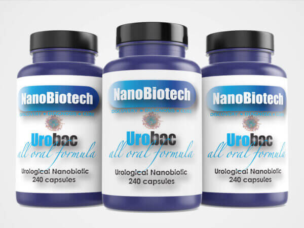 NanoBiotech Pharma - Urobac 3 Pack Nanobiotic